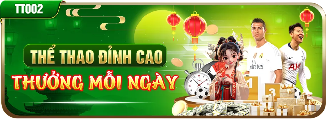 Banner hiển thị các khuyến mãi thể thao độc quyền của New88
